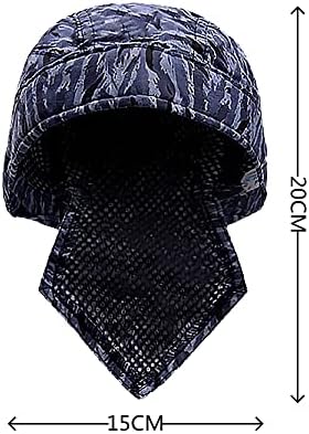 Welding Welder Protective Hat Retardant Cotton Helmet Welder Head Cover for Indoor Welding Protection