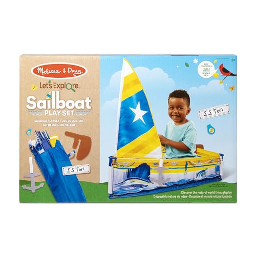 Melissa & Doug Let’s Explore Sailboat Play Set