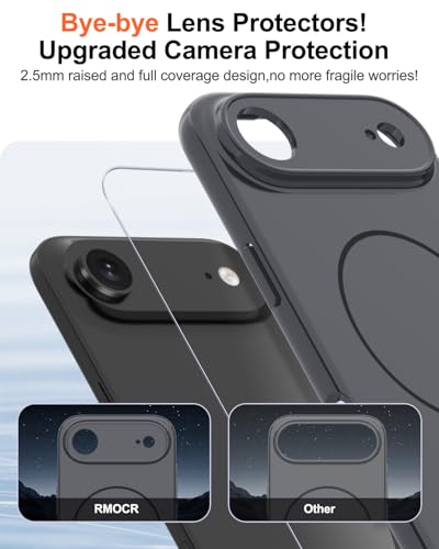 Image of Magnetic for iPhone Air Case,Shockproof Matte Cover,Grey