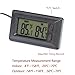 Smart Digital Car Thermometer for Interior & Exterior Use, Dual Display Fahrenheit/Celsius with Max/Min Memory, 9.9 FT Weatherproof Probe Sensor Cable for Sedan, Truck, SUV, Pickup