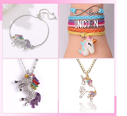 Agitation Unicorn Princess Wooden Musical Jewelry Box - Unicorn Gifts For Girls (Pink Unicorn4) #TOP2