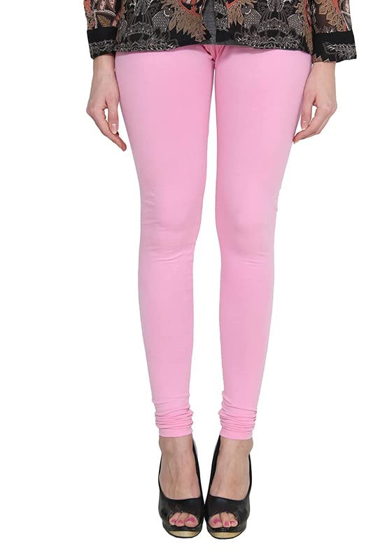 classikon Women Wear Solid Full-Length Churidar Leggings for Regular,Casual and Formal Wear Light Pink-picture-29