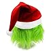 WJGHRH Christmas Mask, Green Monster Cosplay Santa Masks for Halloween Christmas, Costume Accessory for Santa (Green Mask)
