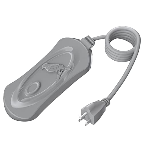 Bird Bath Heater For Outdoors In Winter, Pond De-Icer 80 Watts Birdbath Deicer Water Heater Durable Birdbath Heater For Winter With Aluminum Base Waterproof & Thermostatically Controlled Saving Energy #TOP5