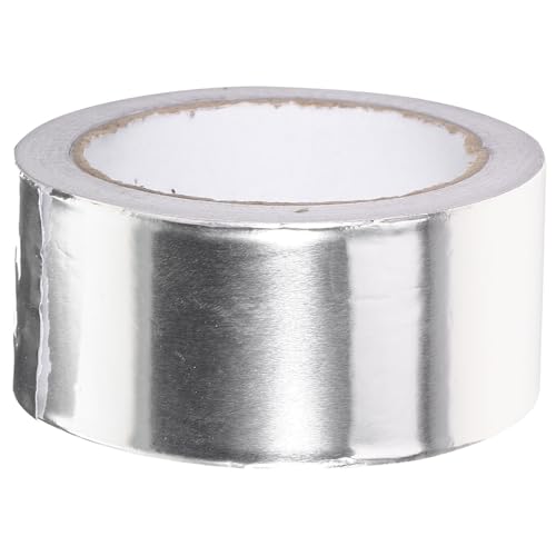 MAGICLULU Ruban Adhésif Étanche en Aluminium pour Réparation de Fuites, Adhésif Puissant, Multi-usage, Rouleau de 20m, pour Tuyaux et Surfaces Métalliques