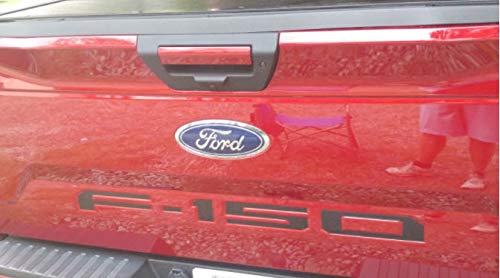 Decal Mods 2018-2020 Tailgate Insert Decals Letters Inlays Indent Stickers (Thin Decal) For Ford F150 (2018-2020) Black Matte - Cbm #TOP5