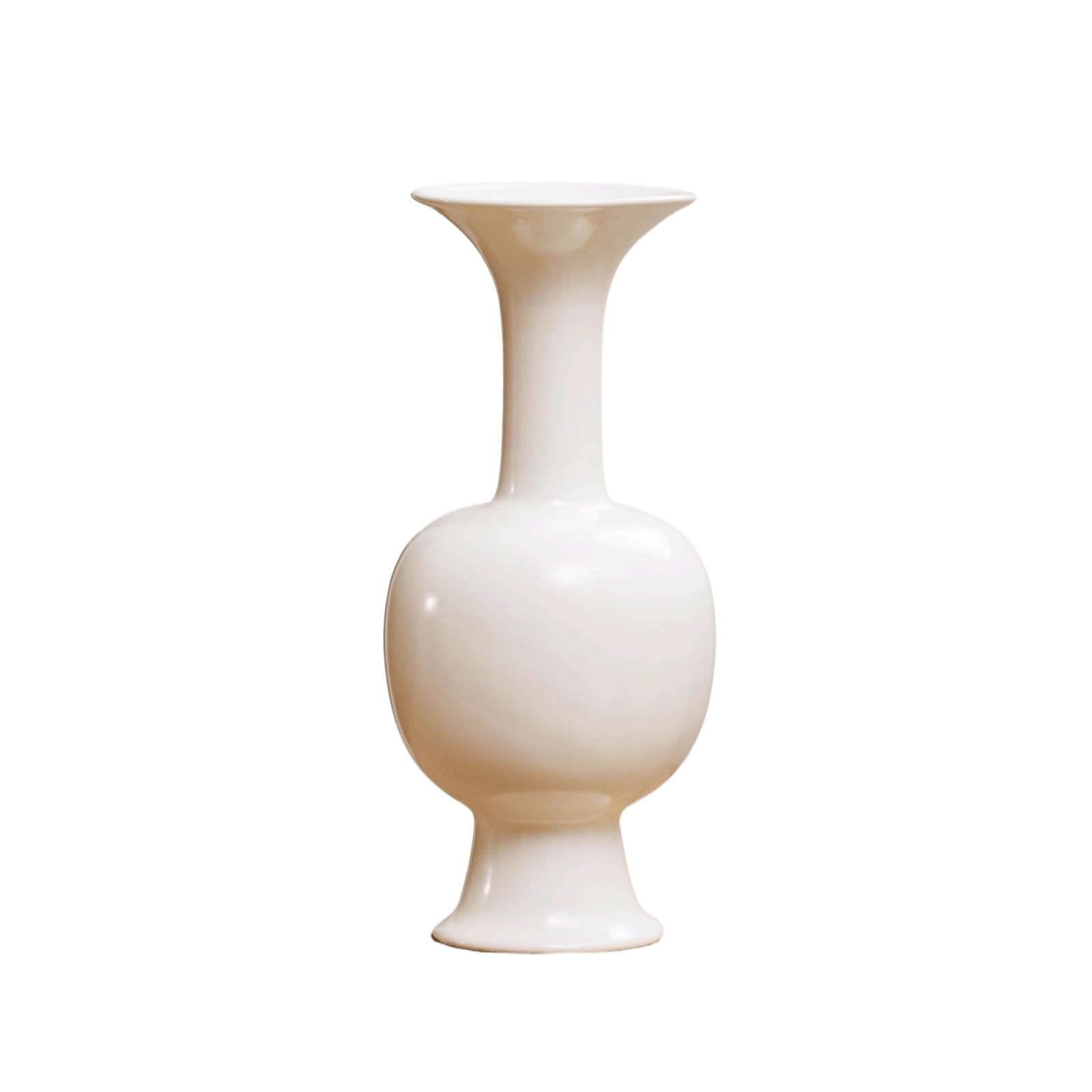 Cjhfr472sg One Color Modern Pottery Decorative Flower Vase For Modern Table Bookshelf Living Room Decoration Shelf Decor Mantel Centerpieces