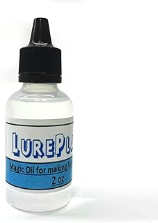 Worm Oil Lubrication Soft Plastic Bait Fishing Lure Making plastisol 2 oz