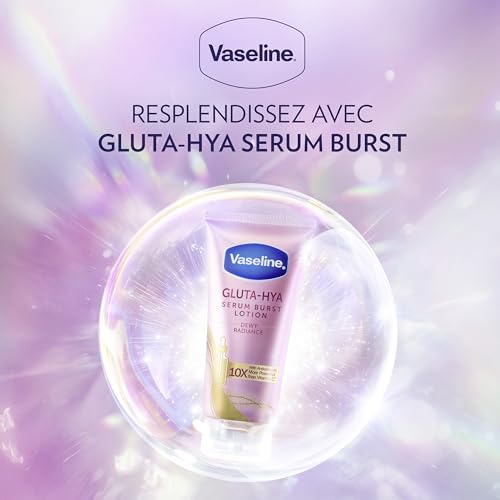 Lotion hydratante acide hyaluronique Vaseline Gluta-Hya texture légère absorption rapide