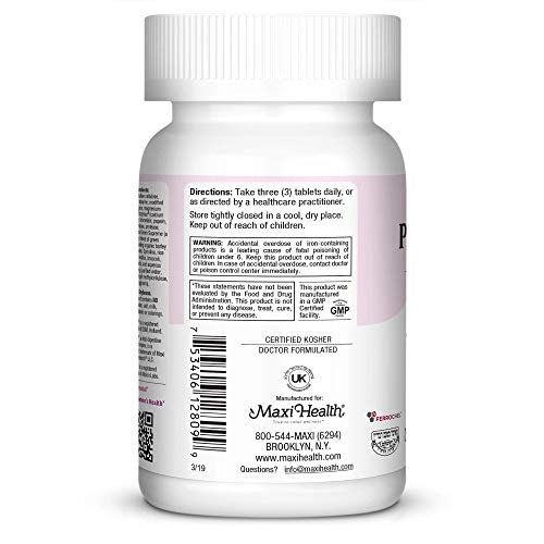 Maxi Health, Maxi Prenatal, 90 Count (Pack Of 1) #TOP3