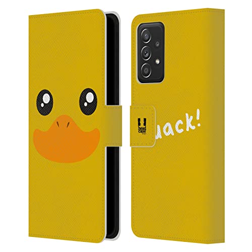 Carcasa Samsung Galaxy A53 5G tipo libro de pato kawaii para oficina y diario