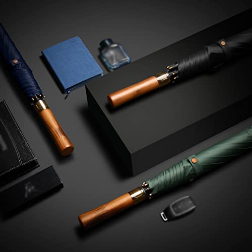 Parapluie à long manche robuste avec finitions premium