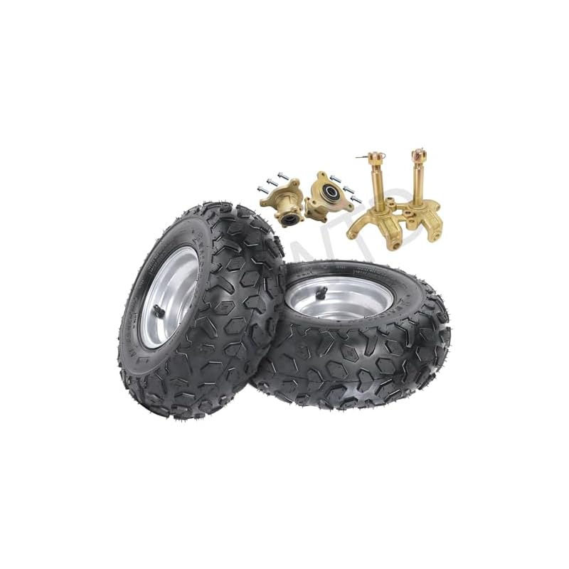 Cwtd-Front-Wheel-Tire-Set-14570-6-For-Atv-Go-Kart-2-Pack-Tubeless-Tires-With-Pre-Installed-Rims-Disc-Brake-Hubs-Steering-Knuckles-Perfect-For-Quad-Bikes-And-4-Wheelers 412acwdgd9l. sl500 . ss800
