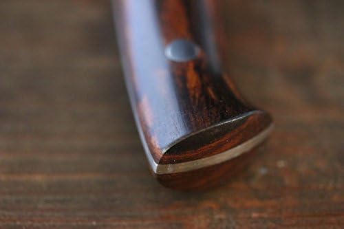 TAKESHI SAJI KINIFE R2 WITH IRON WOOD HANDLE -GYUTO 240MM Leather Bound