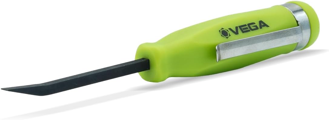 Mini Pocket Pry Bar - VEGA Heavy-Duty 4.5" Mini Portable Pry Bar with Magnetic Pickup Top & Pocket Clip. A Small, Rugged 4PC Crowbar EDC Tool for Mechanics, Auto Repair & Everyday Fixes