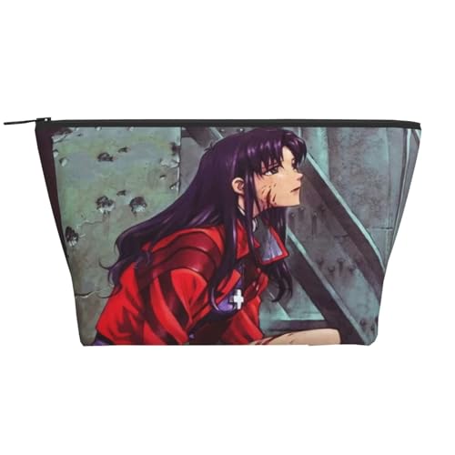 化粧ポーチ 新世紀エヴァンゲリオン 葛城ミサト Eva 小銭入れ コインケース メイクポーチ おしゃれ 四角 大容量 軽量 レディース メンズ 小物収納 財布 コンパクト 収納袋 人気 個性 おしゃれ 多機能 軽量 化粧バッグ 化粧品収納 洗面用具入れ 旅