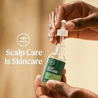 Tea Tree Scalp Wellness Dry Scalp Serum, Daily Dryness Relief, For Dry Hair + Scalps, 55 ml