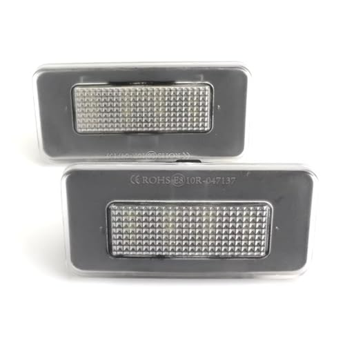 Luz de matrícula LED Tesla con tecnología anti parpadeo y luz blanca