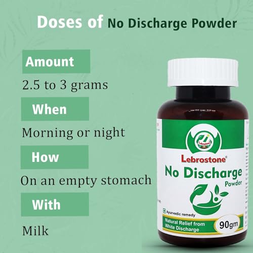 Image of No Discharge Powder - 90g Ayurvedic Women's for Leukorrhea| Natural Relief for Freshness & Comfort |