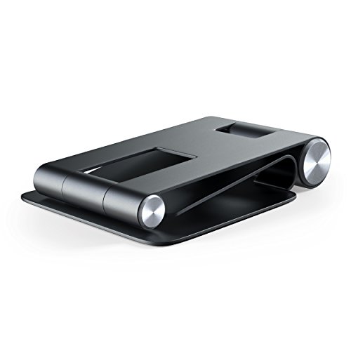 SATECHI R1 Tablet Ständer, Faltbar & Verstellbar, bis 13 Zoll, Schwarz – Ansicht 4
