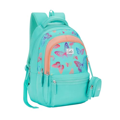 Image of Genie Backpack for Women & Girls (27L) | Trendy Casual & College Casual Backpack | Multi-Compartment, Water Resistant