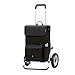 Produktbild Andersen Einkaufstrolley Royal XXL klappbar mit luftbereiftem Kugellagerrad 25 cm und 45 Liter Einkaufstasche Asta schwarz mit Kühlfach