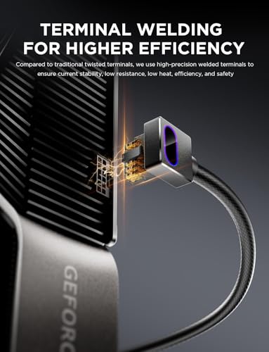 Image of AsiaHorse HYDRUS-16pin 12VHPWR Module Power Supply for GPU - Black -50cm-Atype