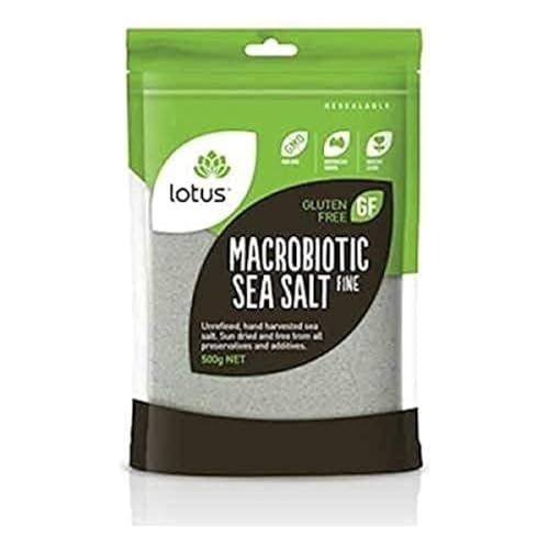 Lotus Fine Macrobiotic Sea Salt 500 g