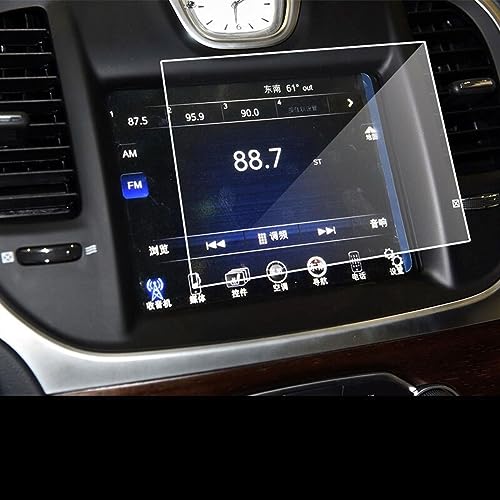 Film protection écran GPS anti-rayures pour Chrysler 300S verre trempé tactile 8.4