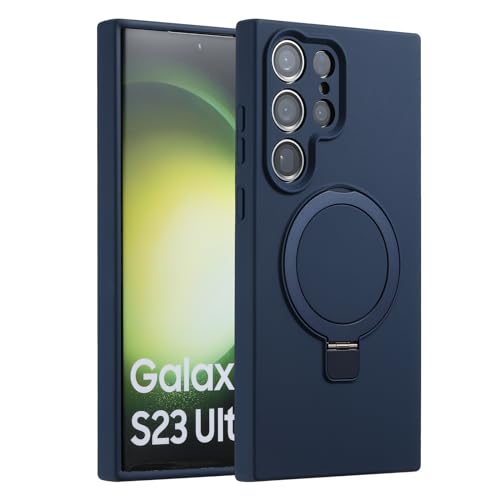 Coque Samsung S23 Ultra antichoc militaire à anneau magnétique N52 ultra puissant