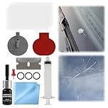 Dongcill Set di riparazione per parabrezza, kit di riparazione per parabrezza, riparazione di graffi, fori, ragnatele, crepe e crepe a forma di stella