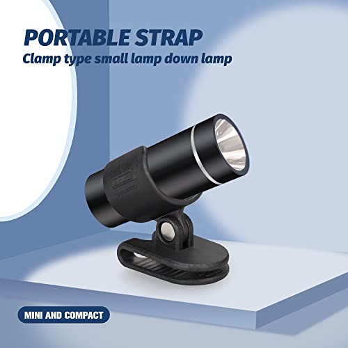 Whiriwhiri WH-30527 2-Pack Mini Flashlight, Pocket Led Shoe Light, Clip On Rechargeable Hat Flash Light thumb #3