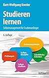 Studieren lernen: Selbstmanagement für Studienanfänger (WiSt-Taschenbücher)