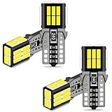 DEFVNSY-4 Stück DC 12V Weiß T10 W.5 / W Canbus Fehlerfreie Glühbirne für die Landschaftsgestaltung Boot RV Camper Lampe ersetzen die Glühbirne 501 194 168 (T10-Weiß)