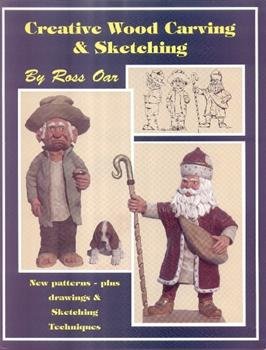 Paperback Creative Wood Carving and Sketching Book