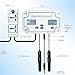 Smart 3-in-1 pH, EC & Temperature Water Quality Monitor with App Control – Continuous Online Tester for Hydroponics, Aquariums, Pools, Labs & Aquaculture