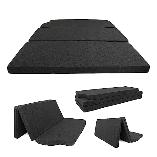 CHROMEMASTER | Compatible con Volkswagen VW T5, T6, T6.1 California en la versión con Cocina móvil | Colchón para Coche, colchón Plegable, colchón portátil | Accesorio útil para la Autocaravana