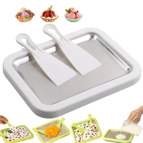 Plus Size Portable Rolled Ice Cream Tray