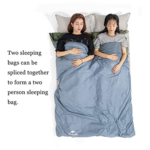 Naturehike Camping Sleeping Bag For Adult Camping Gear Ultralight Backpacking Single Sleeping Bag Lightweight Camping Equipment (Blue, L) #TOP5