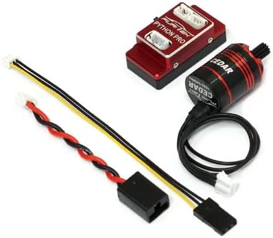 FURITEK Torpedo Brushless Power System For TRX4M – Python Pro ESC & Cedar Motor Combo, 1/18 Scale RC Crawler Upgrade