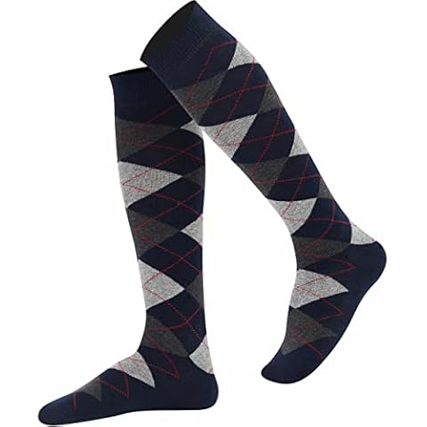 Calcetines Mysocks Hasta La Rodilla Argyle Cover