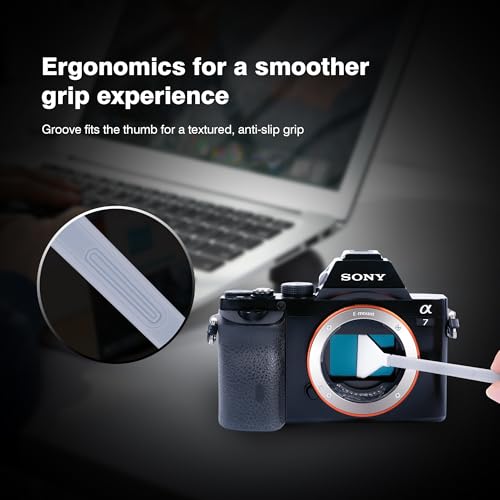 image for VSGO Full Frame Sensor Cleaning Kit, 6pcs Sensor Swabs & 10ml Sensor C