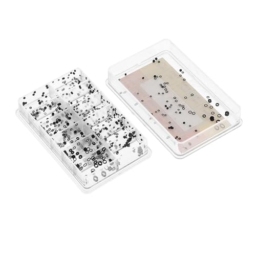 Generic 時計用Oリングシールキット 12サイズ入り ? 防水防塵設計 腕時計リューズ修理向け ゴム製パッケージ for 汎用モデル