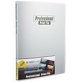 FUJICOLOR ポケットアルバム プロフェッショナルプリントファイル LL ・ 2L 104枚収納 903304 グレー