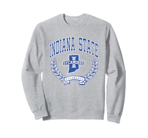 Indiana State Sycamores Victory Vintage Heather Gray Sweatshirt