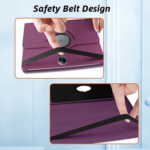 Image of TGK 360 Rotatable Smart Flip Case Cover for OnePlus Pad 2 12.1 inch Tablet (Purple)