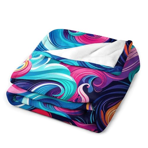 Couverture légère flanelle thermorégulatrice micro polaire lit