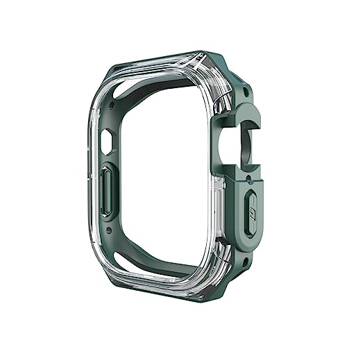 Boîtier Apple Watch protecteur antichoc et anti-rayures en TPU vert