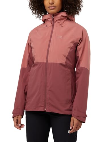 Jack Wolfskin Damen Glaabach 3in1 Jkt W, Red Ochre, M EU