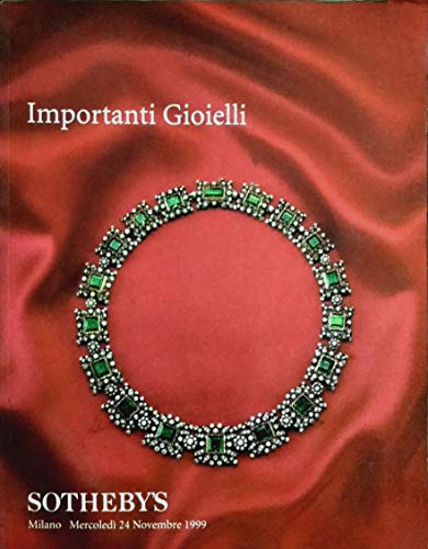Sotheby's Auction Design Catalogue - Importanti Gioielli (Importa...